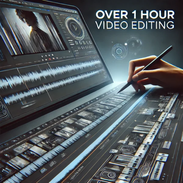 More Than 1 Hour Polished & Professional Video Edits